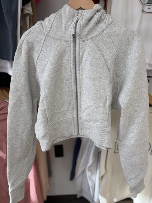 Lululemon Scuba Full-Zip Cropped Hoodie