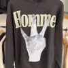Homme Femme Twisted Fingers Hoodie - Image 5