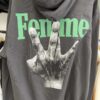 Homme Femme Twisted Fingers Hoodie - Image 8