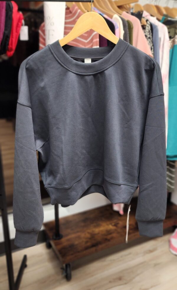 Lululemon Perfectly Oversized Crop Crew - Image 2