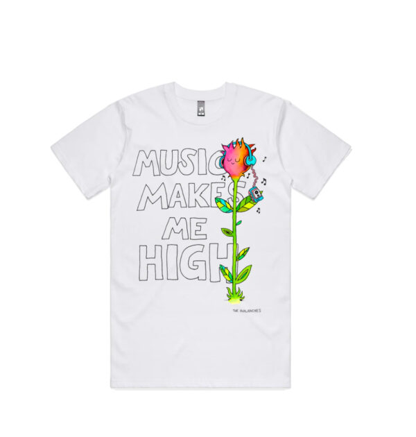 Music Makes Me High Tee